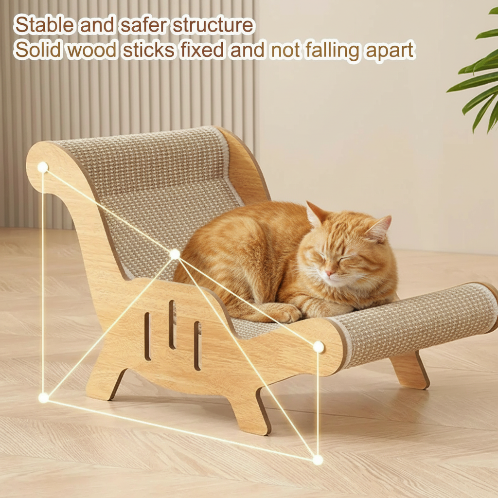 Cat Scratch Lounge Chair Scratcher