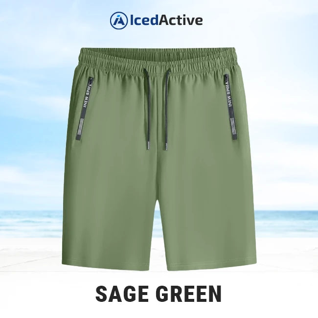 IcedActive - LAST DAY 70% OFF - Unisex Ice Silk Quick Drying Stretch Shorts