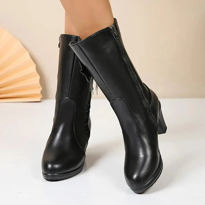 Women's chunky heeled Boots