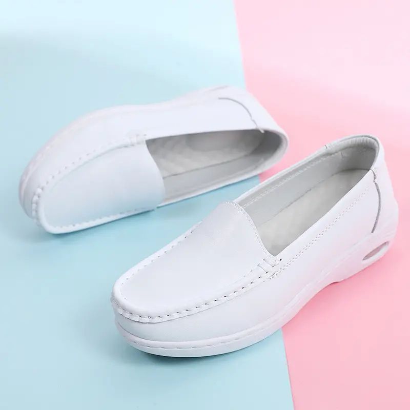New Style Women's Fashion Casual Air Cushion Wedge Heel Comfortable Flat Shoes