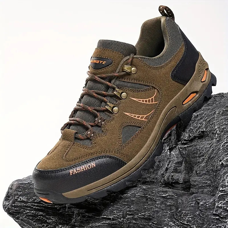 Men's Low Top Lace Up Hiking Shoes