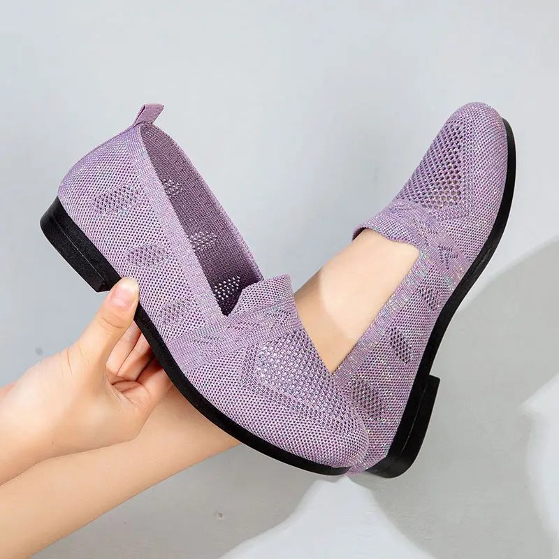 Women's Mesh Breathable Slip-On Loafers