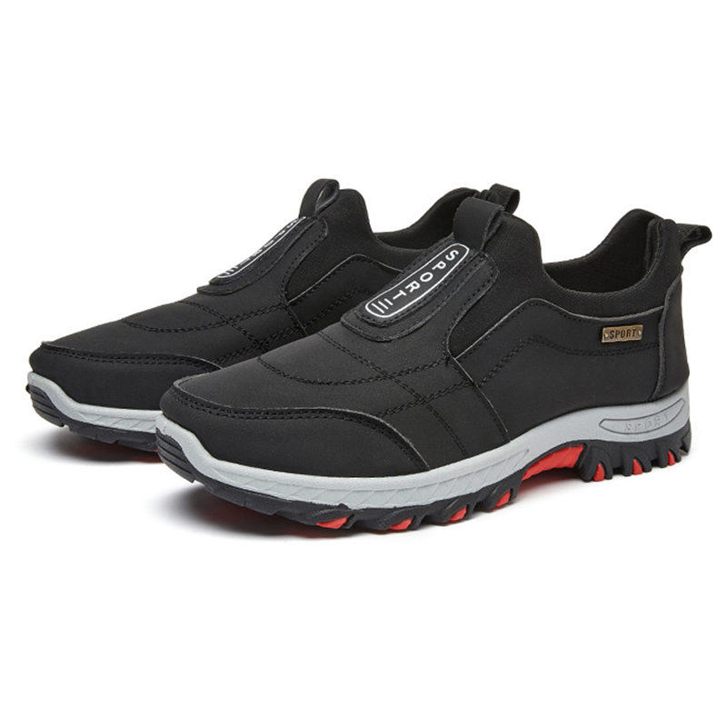 Men's Orthopedic Waterproof Slip-On Hiking Shoes