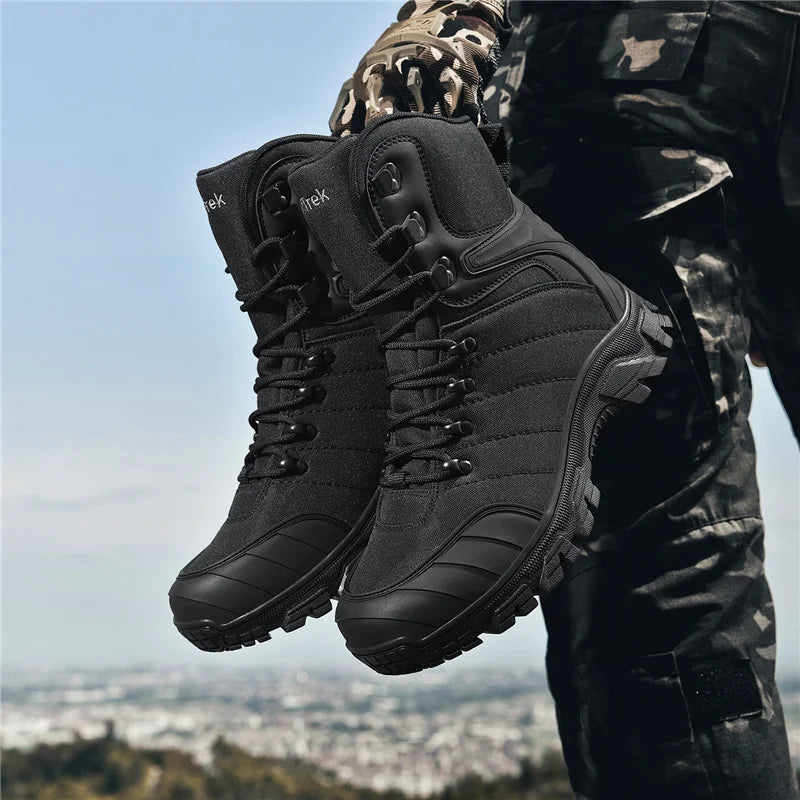 Men’s Waterproof Anti-Slip Tactical Work & Field Boots