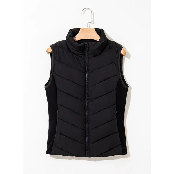 Women’s Quilted Zip-Up Puffer Vest