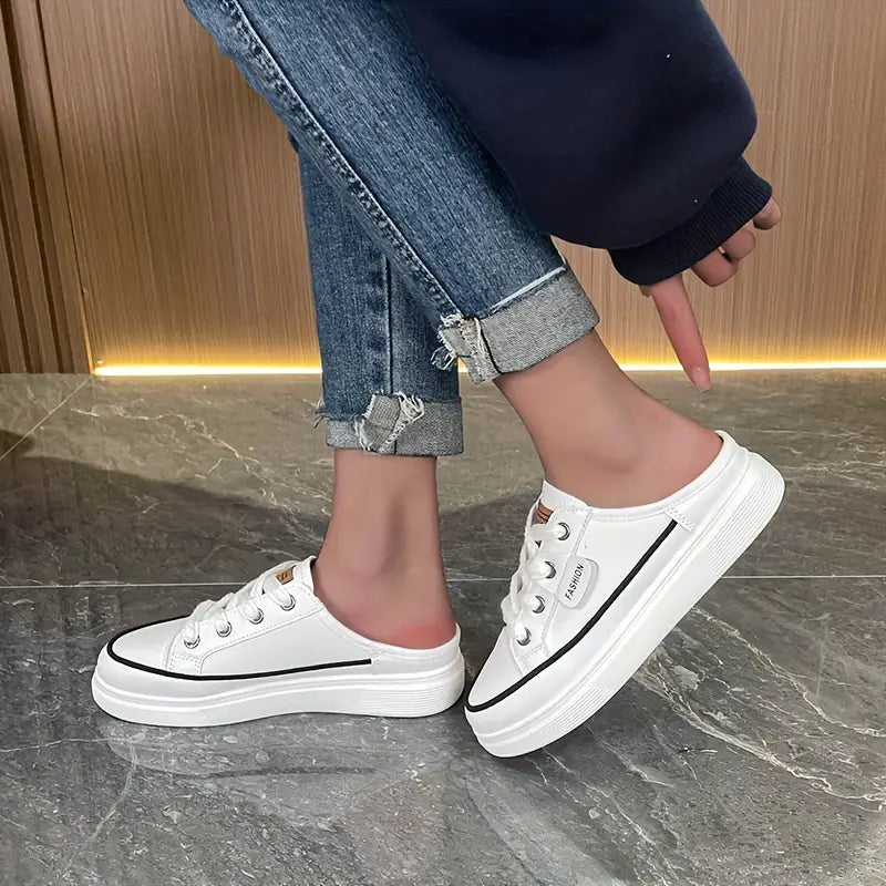 Women's Flat Mule Sneakers