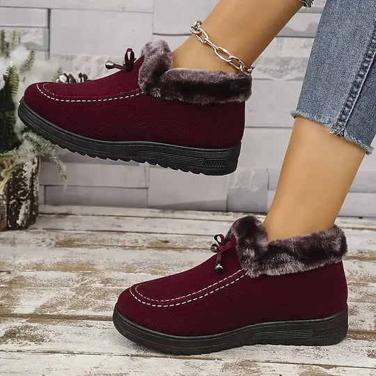 Women’s Wool-Lined Orthopaedic Non-Slip Winter Shoes