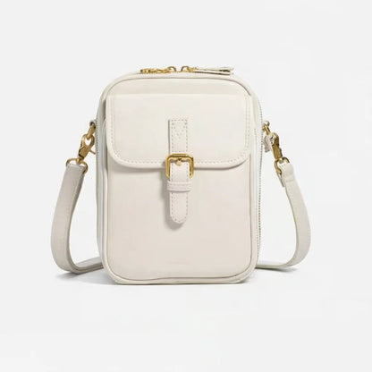 Women’s Compact Leather Crossbody Handbag