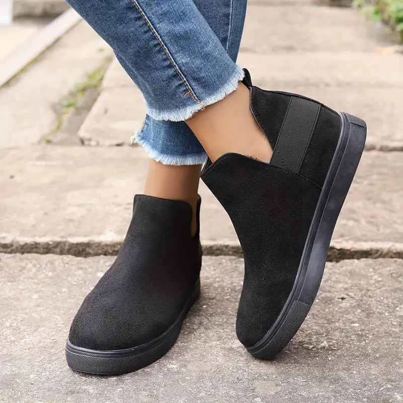 Solid Women's Boots