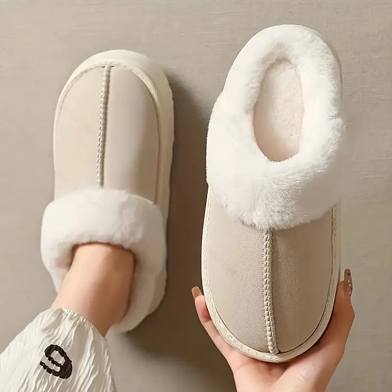 Women's Furry Chunky Slippers