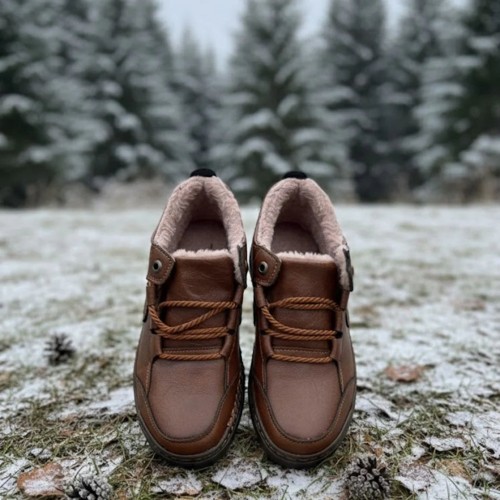 Men’s Insulated Orthopaedic Winter Leather Boots