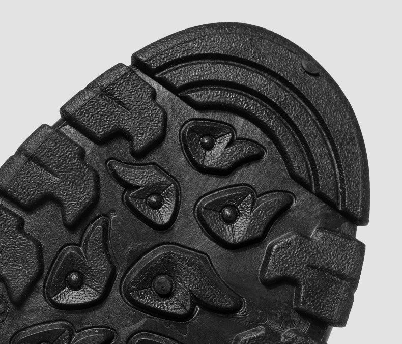 Men’s Winter Thermal Lined Hiking Shoes with Dial Lacing and Grip Sole