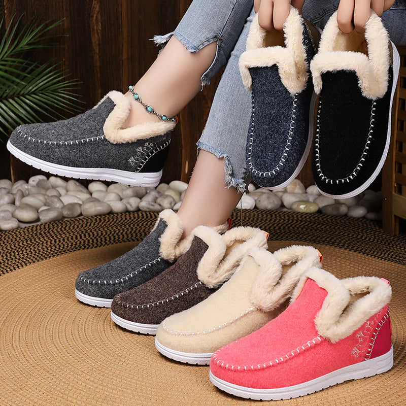 Women's Handmade Comfortable Slip-on Snow Shoes