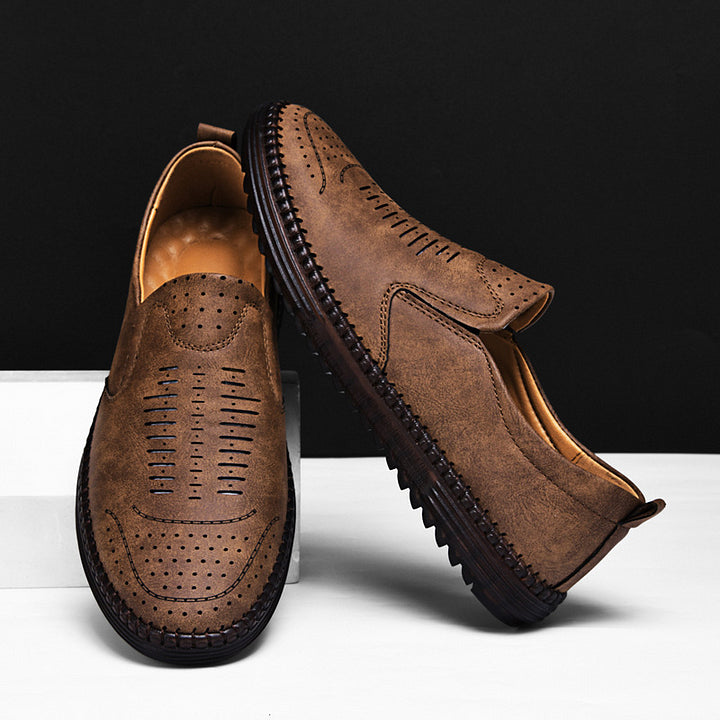 Men's Orthopaedic Slip-On Loafers – Arch Support & Anti-Slip