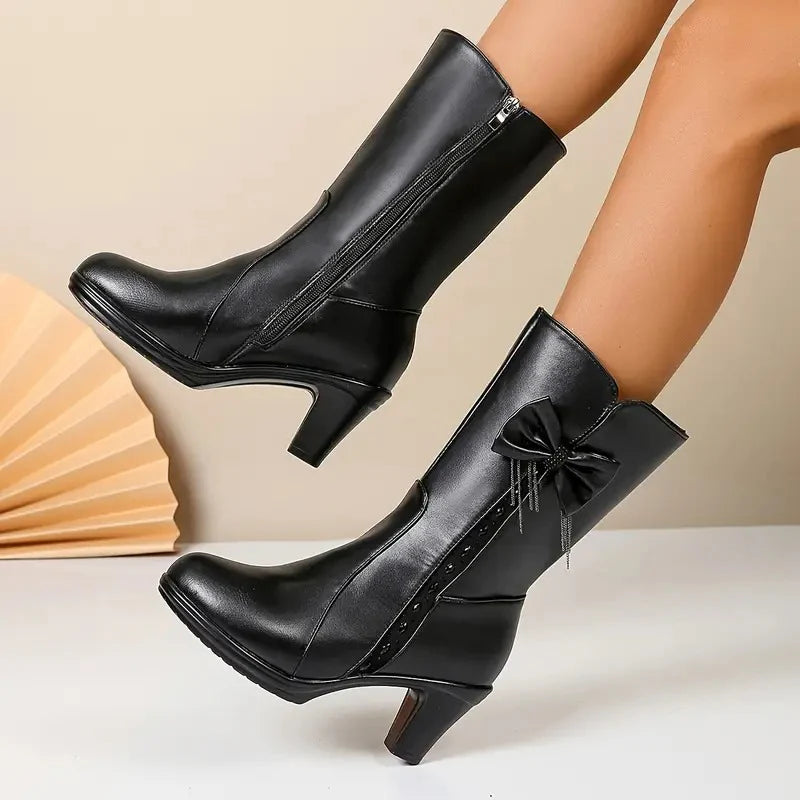 Women's chunky heeled Boots