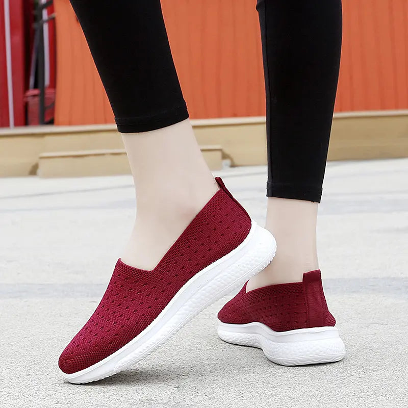 Breathable Mesh Loafers for Women