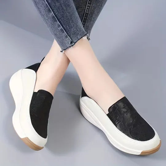 Women’s Breathable Orthotic Support Slip On Loafers