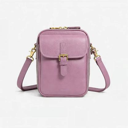 Women’s Compact Leather Crossbody Handbag