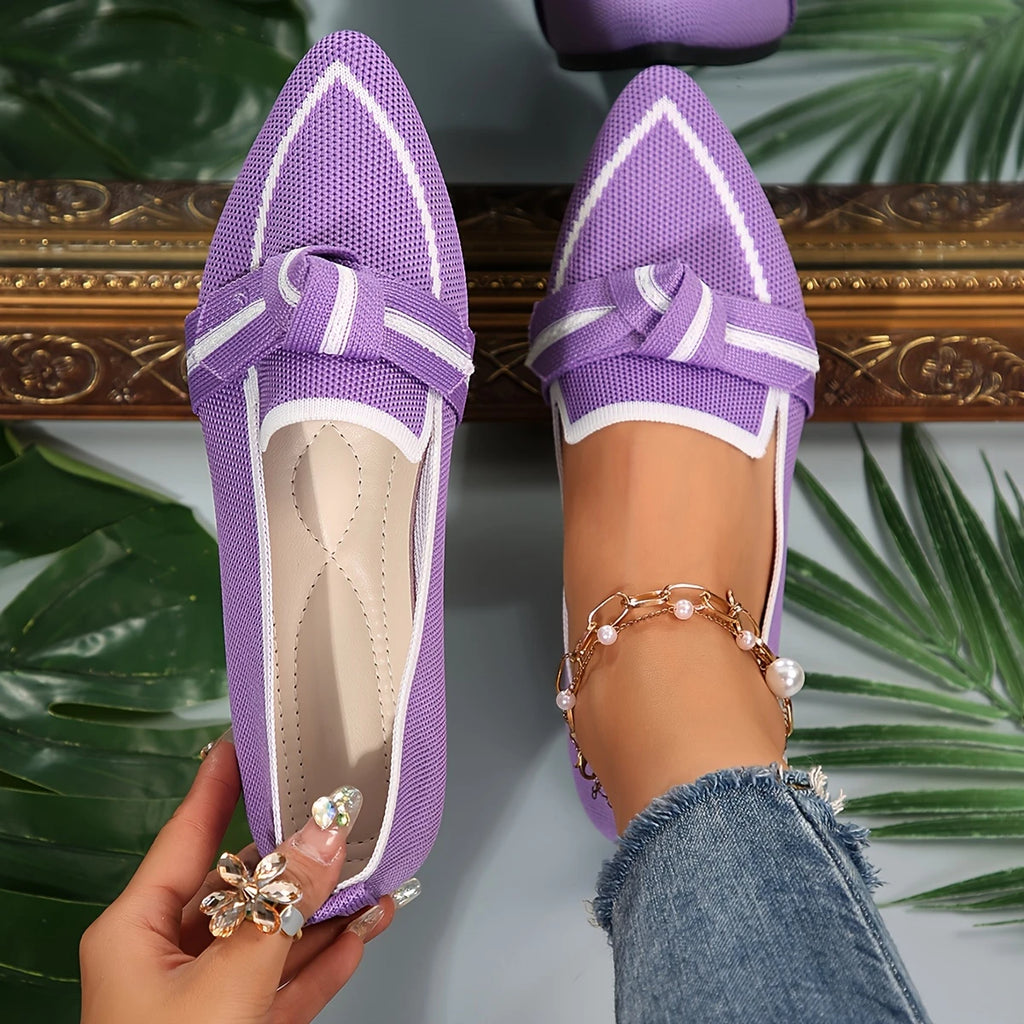 Classic Mary Jane Flats - Pointed Toe, Slip-On, All-Day Comfort