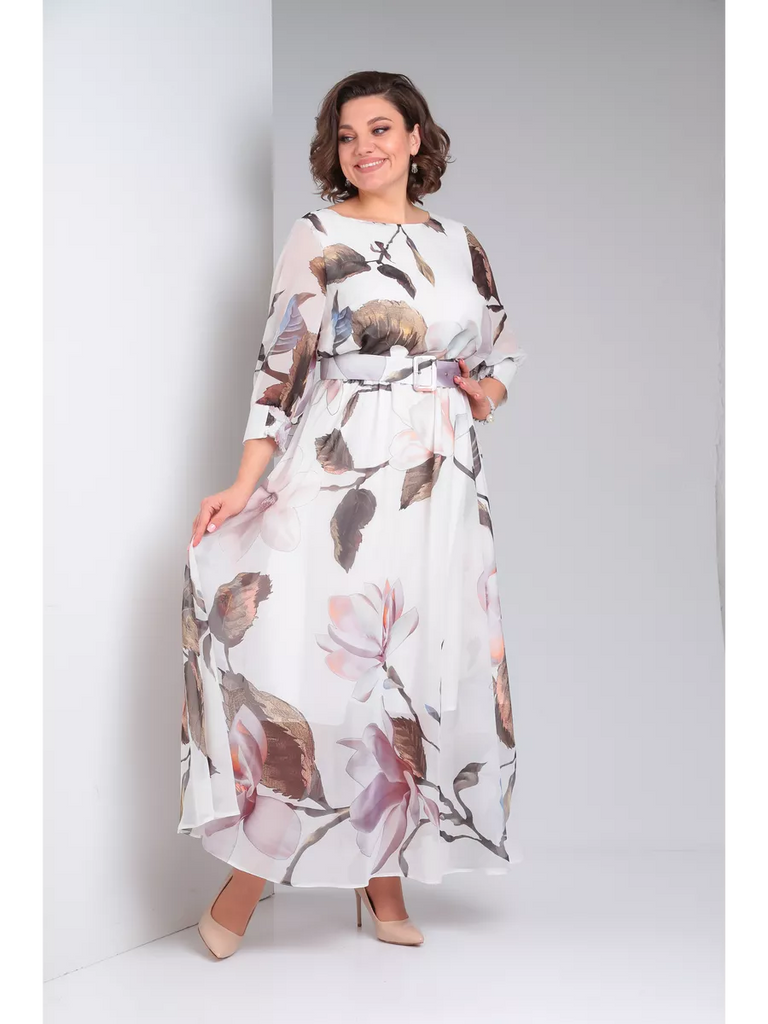 Elegant Floral Maxi Dress