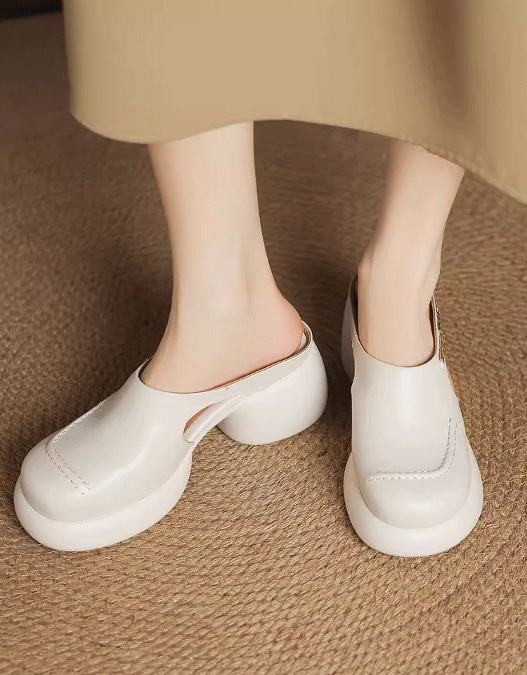 Women’s Waterproof Platform Comfort Clog Mules