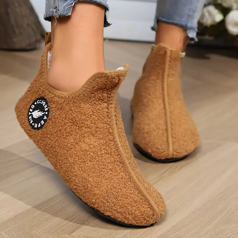 Women's Cozy Closed Toe Winter Slippers