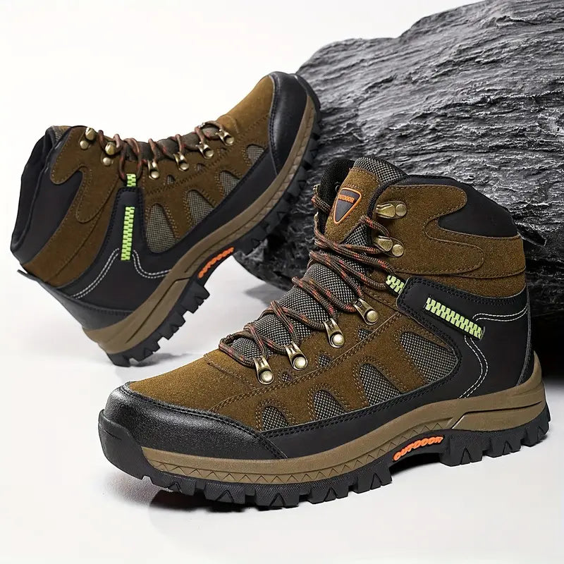 Men's Stylish High-Top Hiking Boots