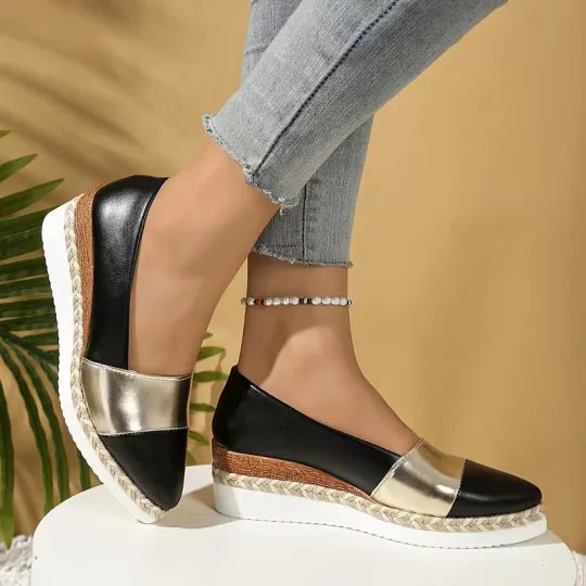 Women’s Pointed Toe Platform Support Loafers