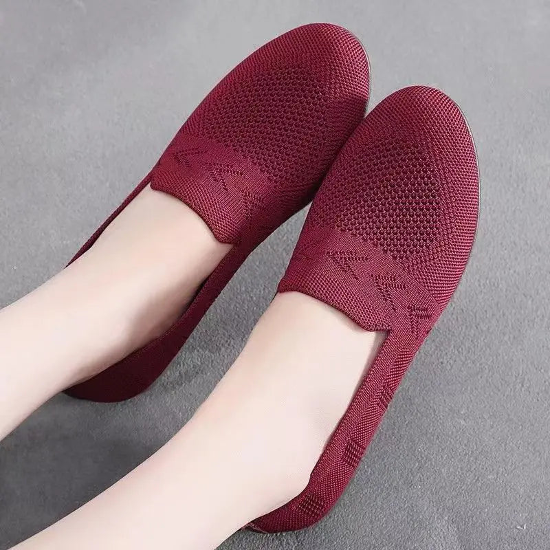 Women's Mesh Breathable Slip-On Loafers