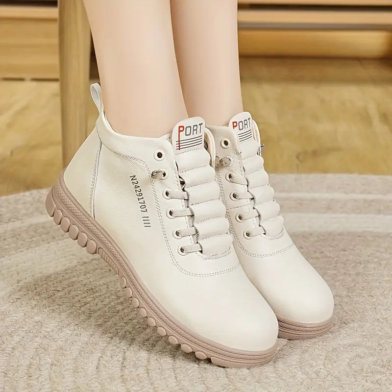 Women's Fashion Ankle Boots With Side Zipper