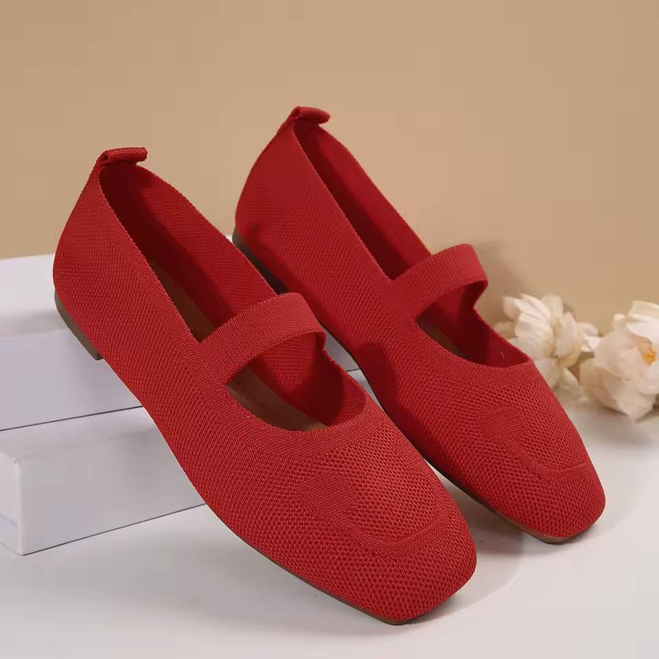 Women's Retro Mesh Loafers – Breathable & Lightweight Flats
