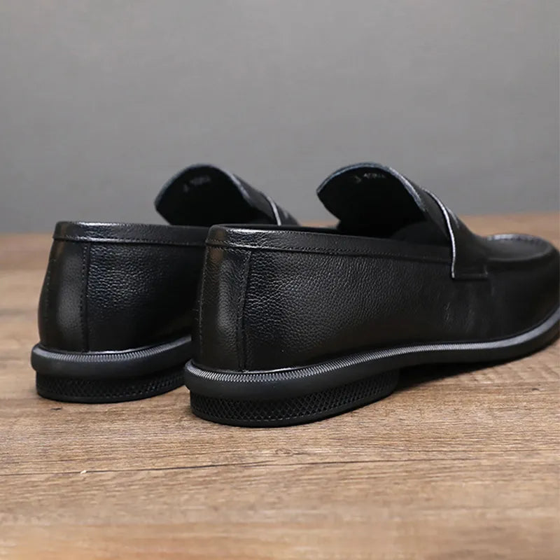 Men’s Cowhide Leather Comfort Driving Loafers