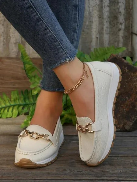 Women’s Slip On Comfort Support Walking Loafers