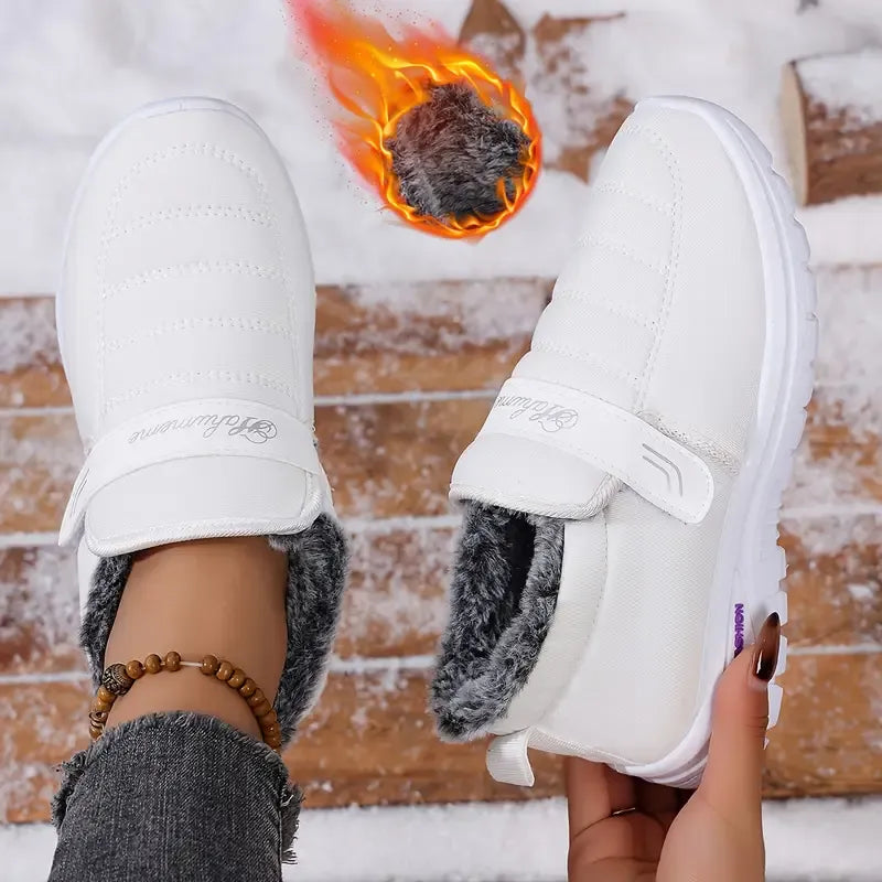 Women’s Non-Slip Winter Warm Slip-On Orthopaedic Trainers