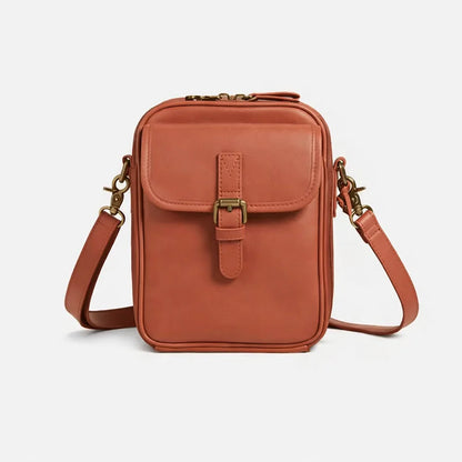 Women’s Compact Leather Crossbody Handbag