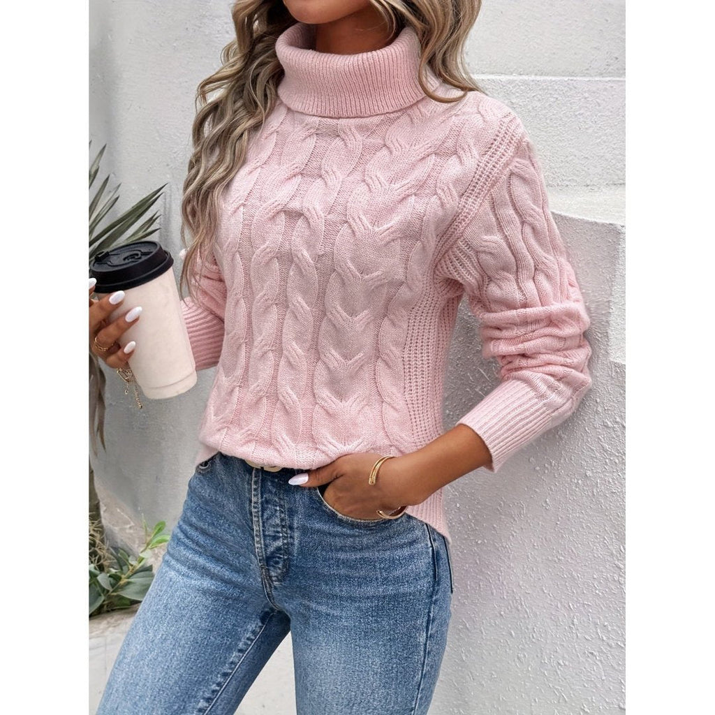 Knitted Turtleneck Sweater