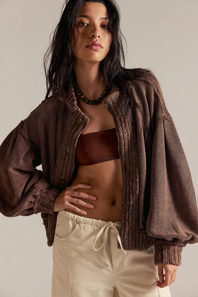 Women’s Relaxed Fit Cotton Slouchy Cardigan