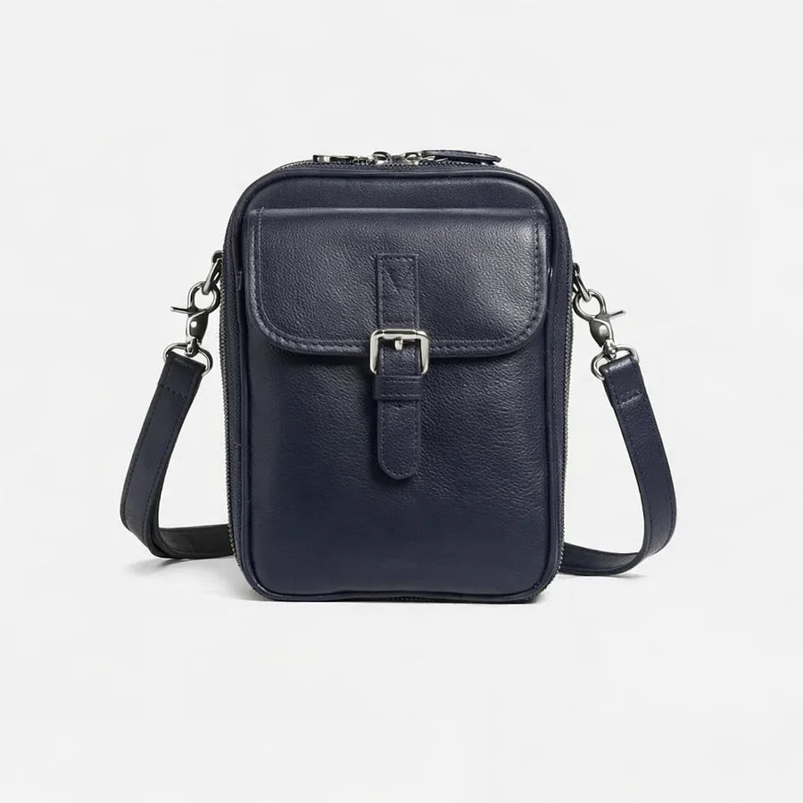 Women’s Compact Leather Crossbody Handbag