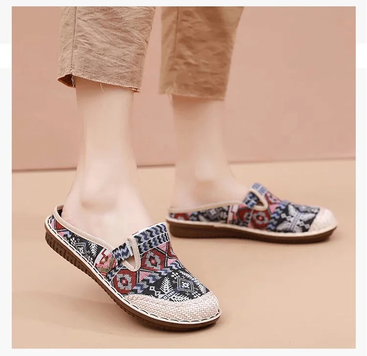 Breathable Linen Slippers