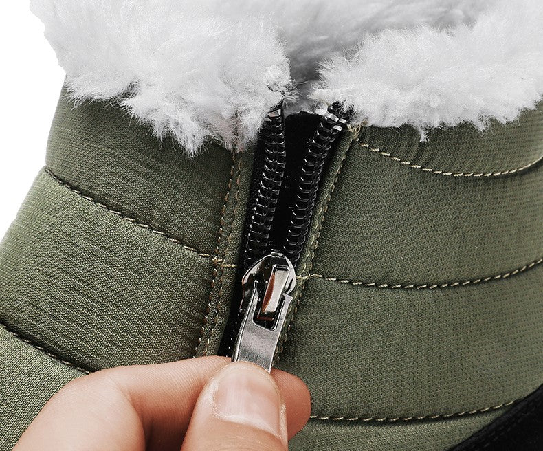 Men’s Zip Entry Insulated Protective Snow Boots