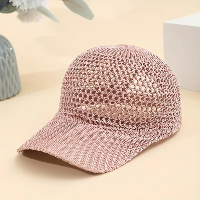 Breathable Mesh Baseball Cap - Unisex Summer Hat
