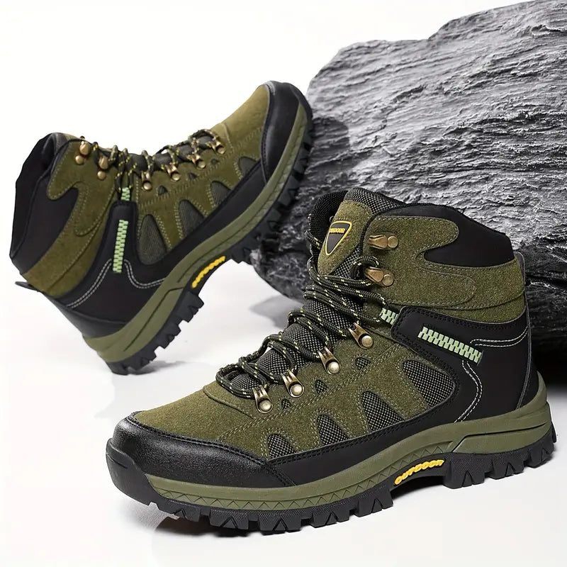 Men's Stylish High-Top Hiking Boots