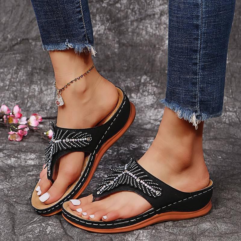 Summer Women's Casual Slippers with Buckle