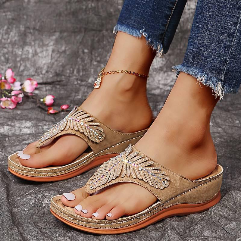 Summer Women's Casual Slippers with Buckle