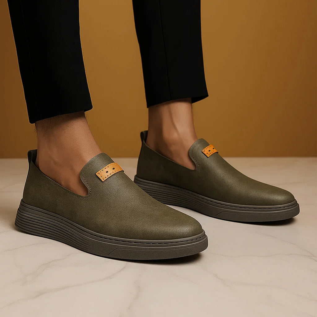 Seam-Minimal Cushioned Slip-On Everyday Shoes