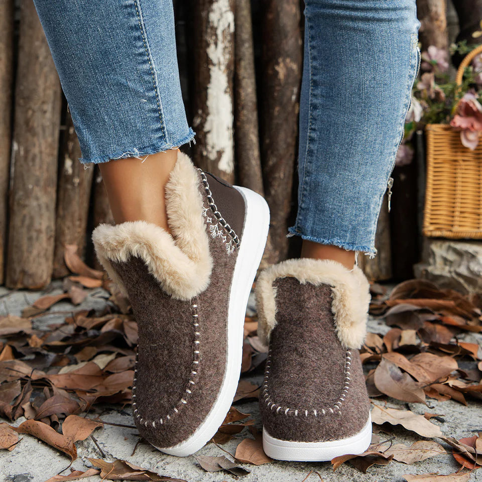 Cozy Women's Winter Ankle Boots