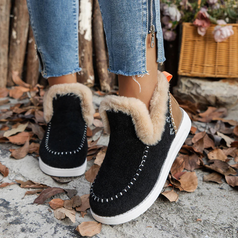 Cozy Women's Winter Ankle Boots