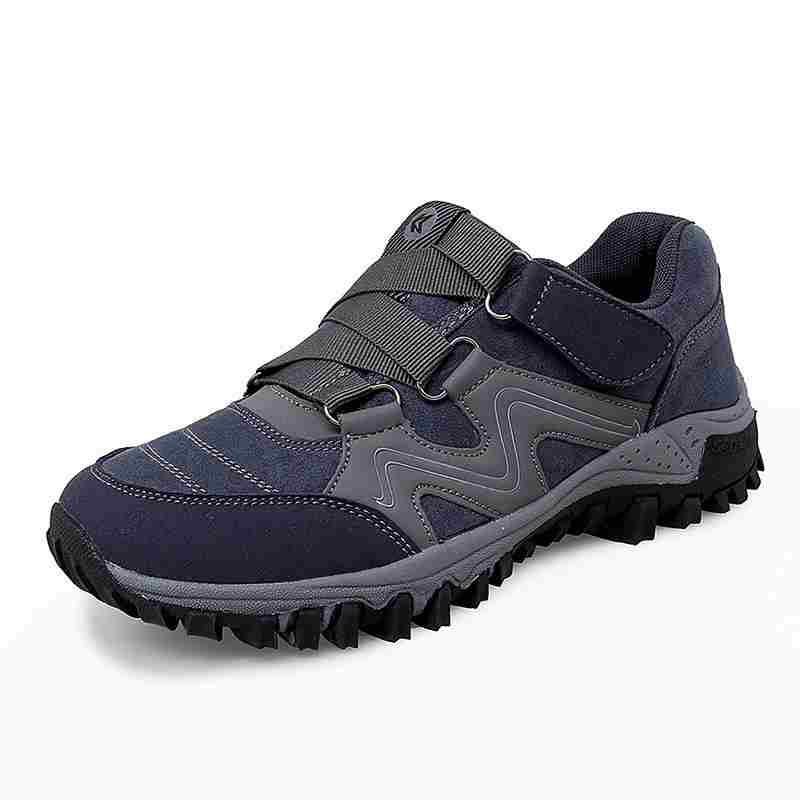 Men's Slip On Walking Sneakers Comfortable Hiking Shoes