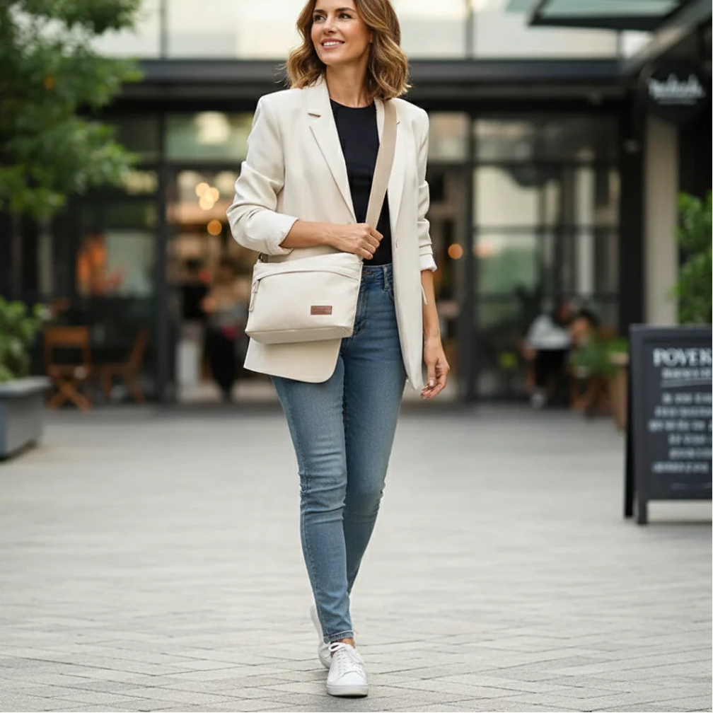 Women’s Elara Zip-Detail Crossbody Bag