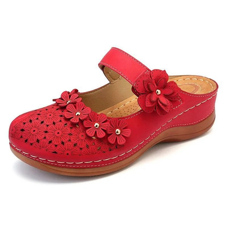 Women's Flower Hollow Out Sandals